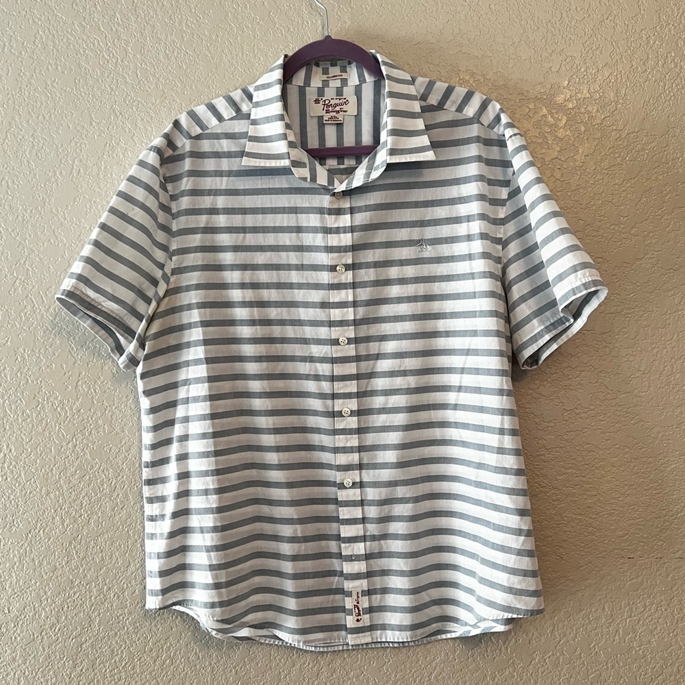 Penguin Causal Button Down